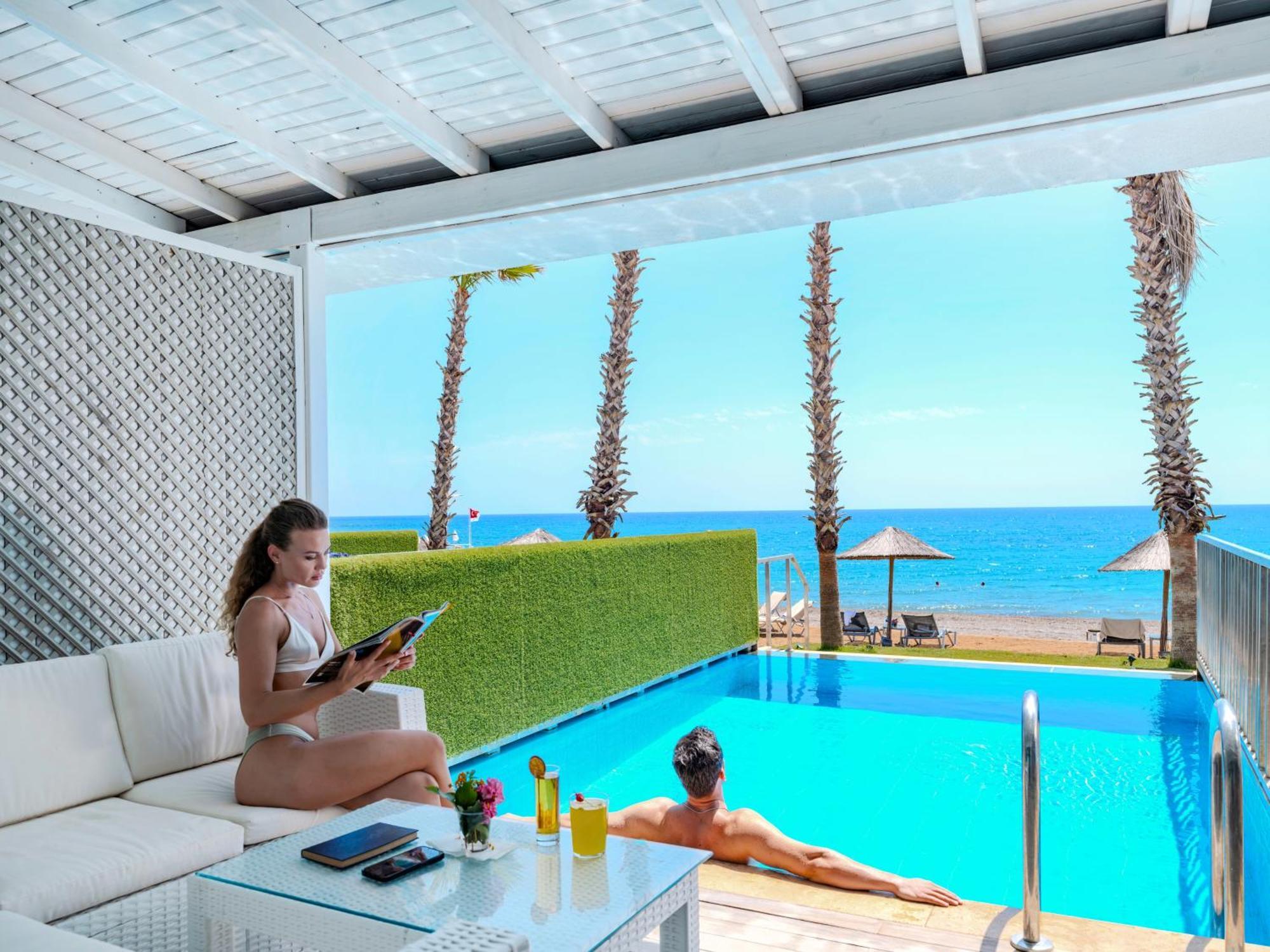 Flora Garden Beach - Couples Concept - Adults Over 16 Only Kızılot Exterior foto